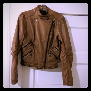 Blu Peppet leather jacket